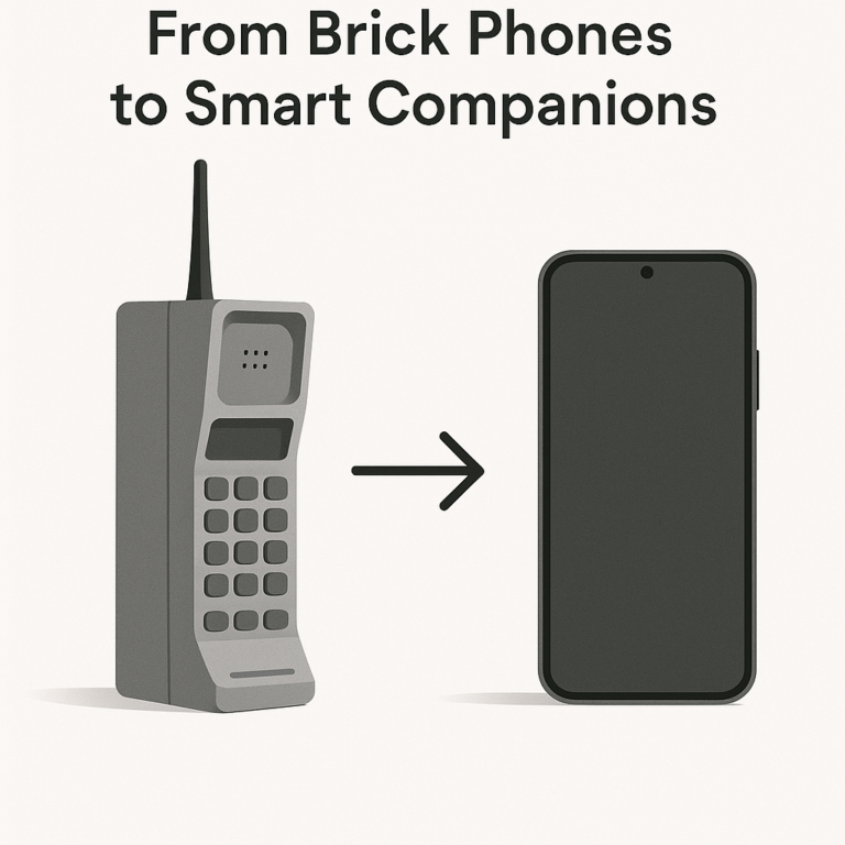 From Brick Phones to Smart Companions: Tracing the Amazing Journey of Mobile Phones