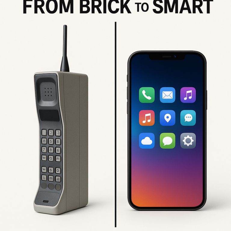 From Brick to Smart: The Transformative Journey of Mobile Phones
