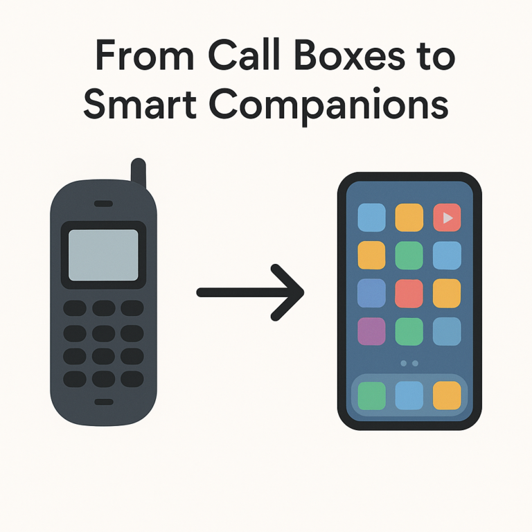 How Mobile Phones Transformed from Basic Call Boxes to Essential Smart Companions